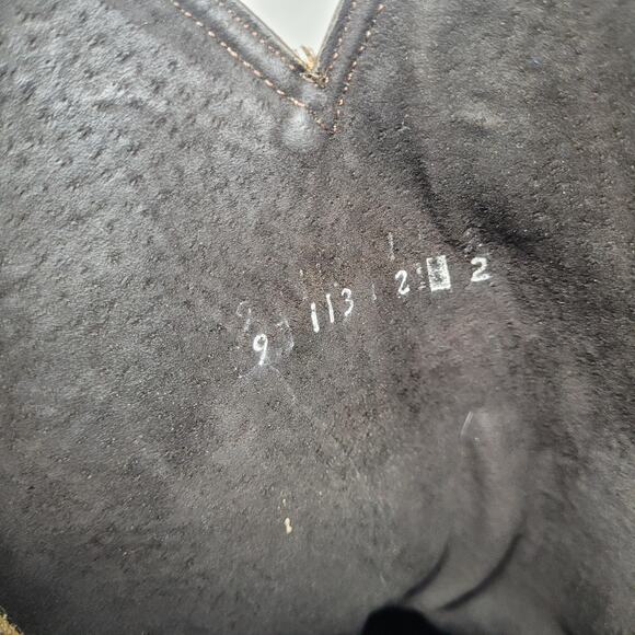 Pecos Bill Boots Mens 9D Brown Leather Square Toe Western Cowboy Cross - Picture 12 of 13